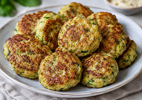 Закусочные шарики из кабачков