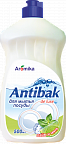 МОЮЩЕЕ СР-ВО ANTIBAK DE LUXE 500МЛ ЛАЙМ/МЯТА Д/ПОСУДЫ(15)