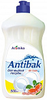 МОЮЩЕЕ СР-ВО ANTIBAK DE LUXE 500МЛ ЦИТРУСОВЫЙ ФРЕШ Д/ПОСУДЫ(15)