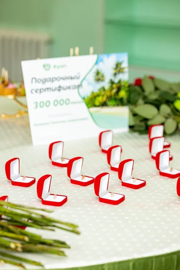 Награждение ценных сотрудников сети Аян!