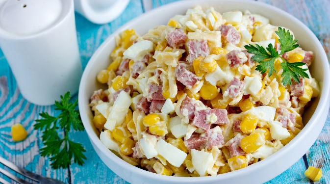 Салат "Ёжик"