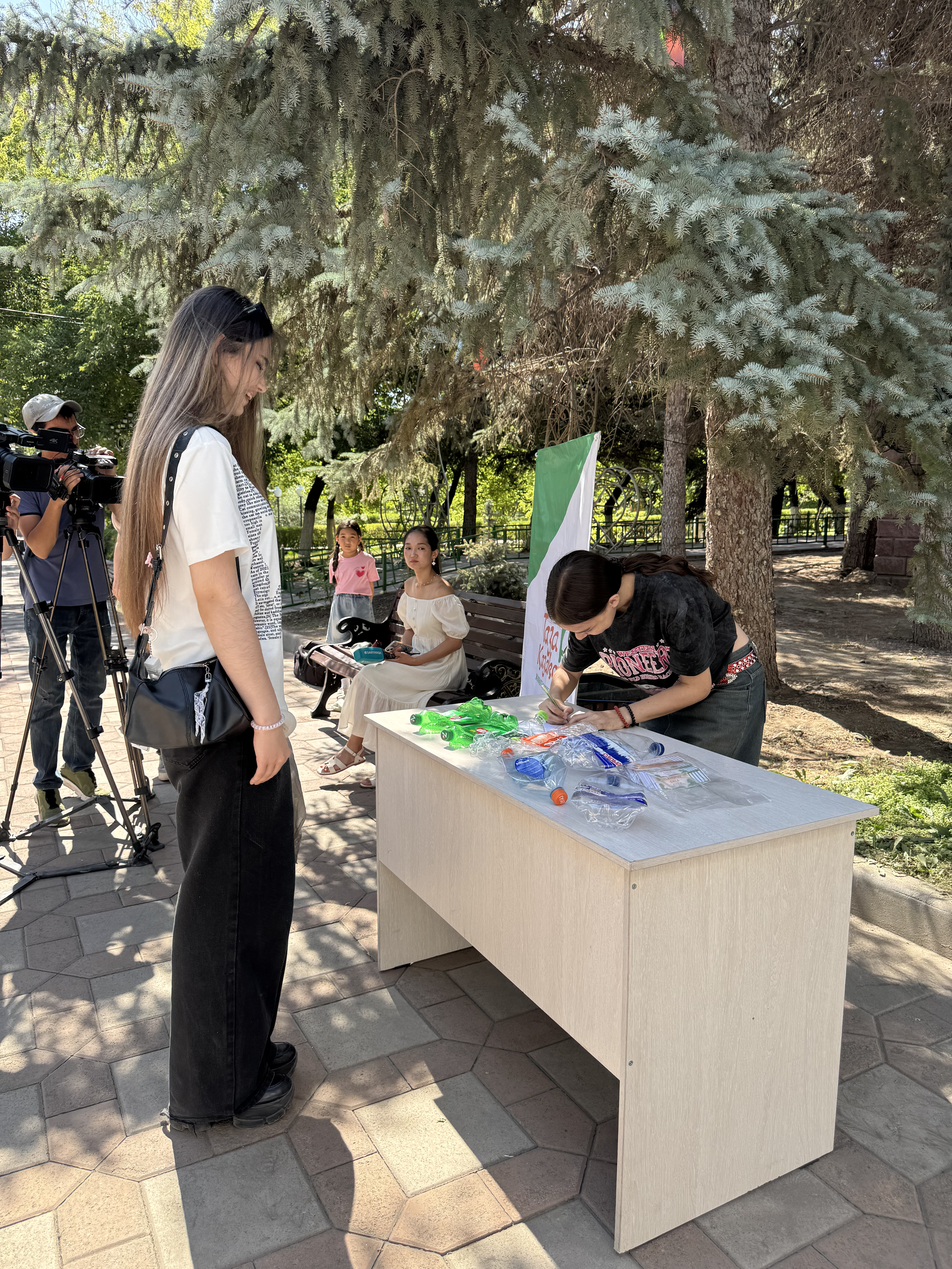 В Темиртау прошла экологическая акция «Пластиксіз қала