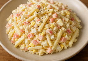 Салат с крабами