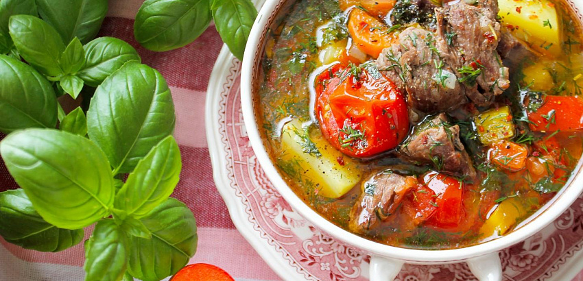 Шулюм из говядины с овощами