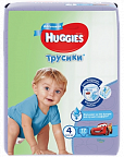 ПОДГУЗНИК HUGGIES LITTLE WALKERS 4 CONV 17ШТ Д/МАЛЬЧИКОВ ТРУСИКИ(4)