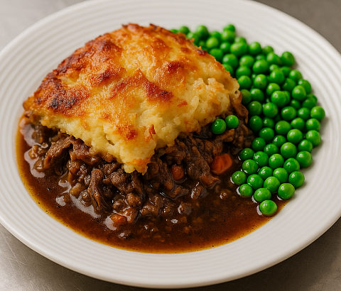 Пастуший пирог из баранины