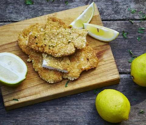 Шницель из куриной грудки