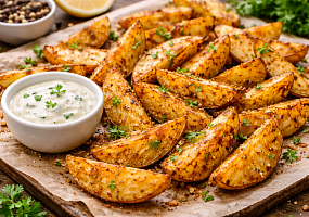 Картофель по-деревенски в духовке